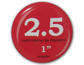 Botón Circular 2.5 cm