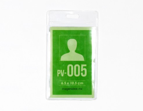 [PV-005] Portagafete vinil 6.9 x 10.5