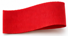 Cinta de popotillo: Rojo