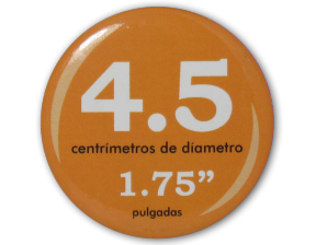 Botón Circular 4.5 cm