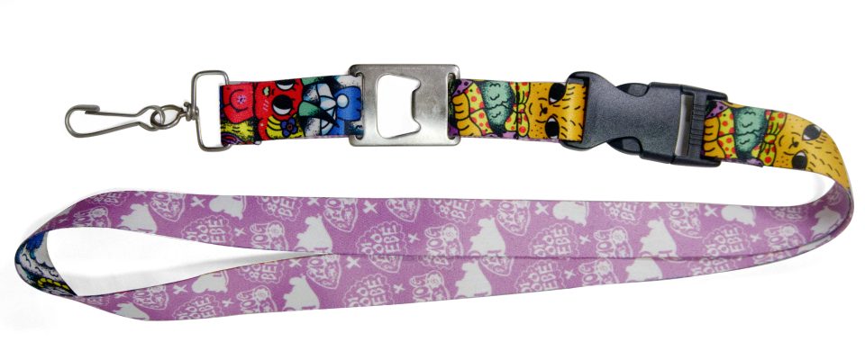 Cintas Sublimadas con Broche y Destapador